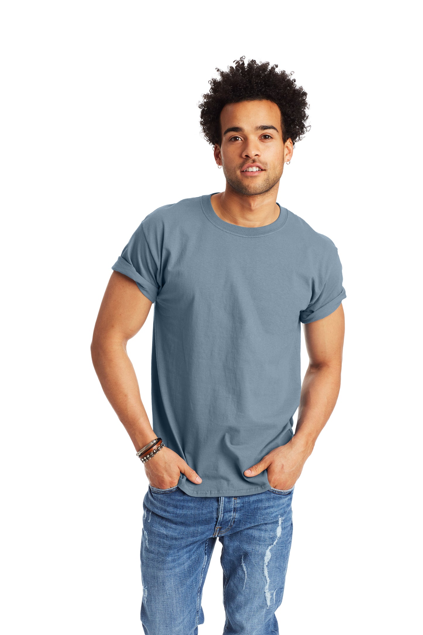Authentic Short Sleeve Tee - Stonewashed Blue