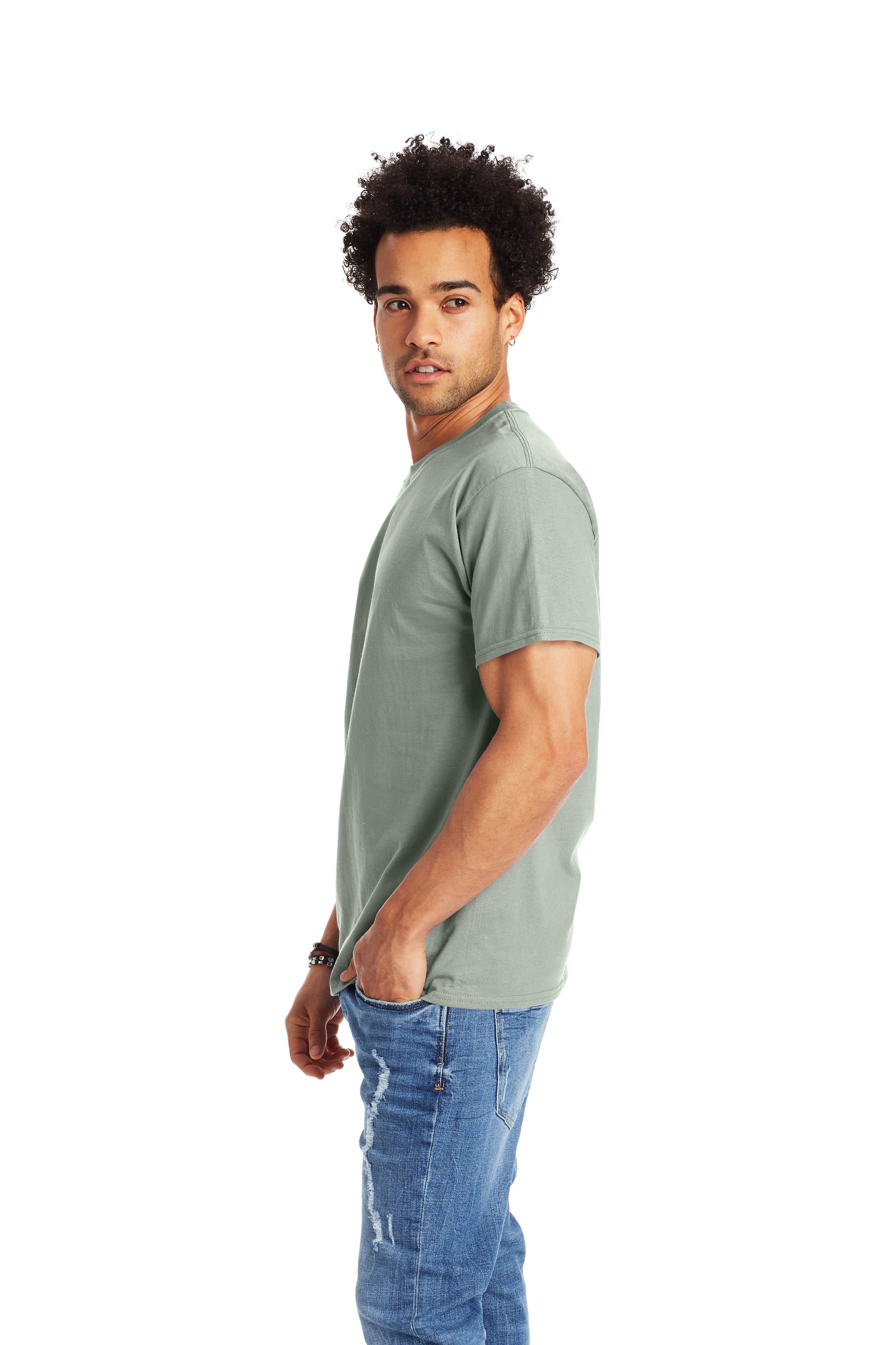 Authentic Short Sleeve Tee - Stonewashed Green
