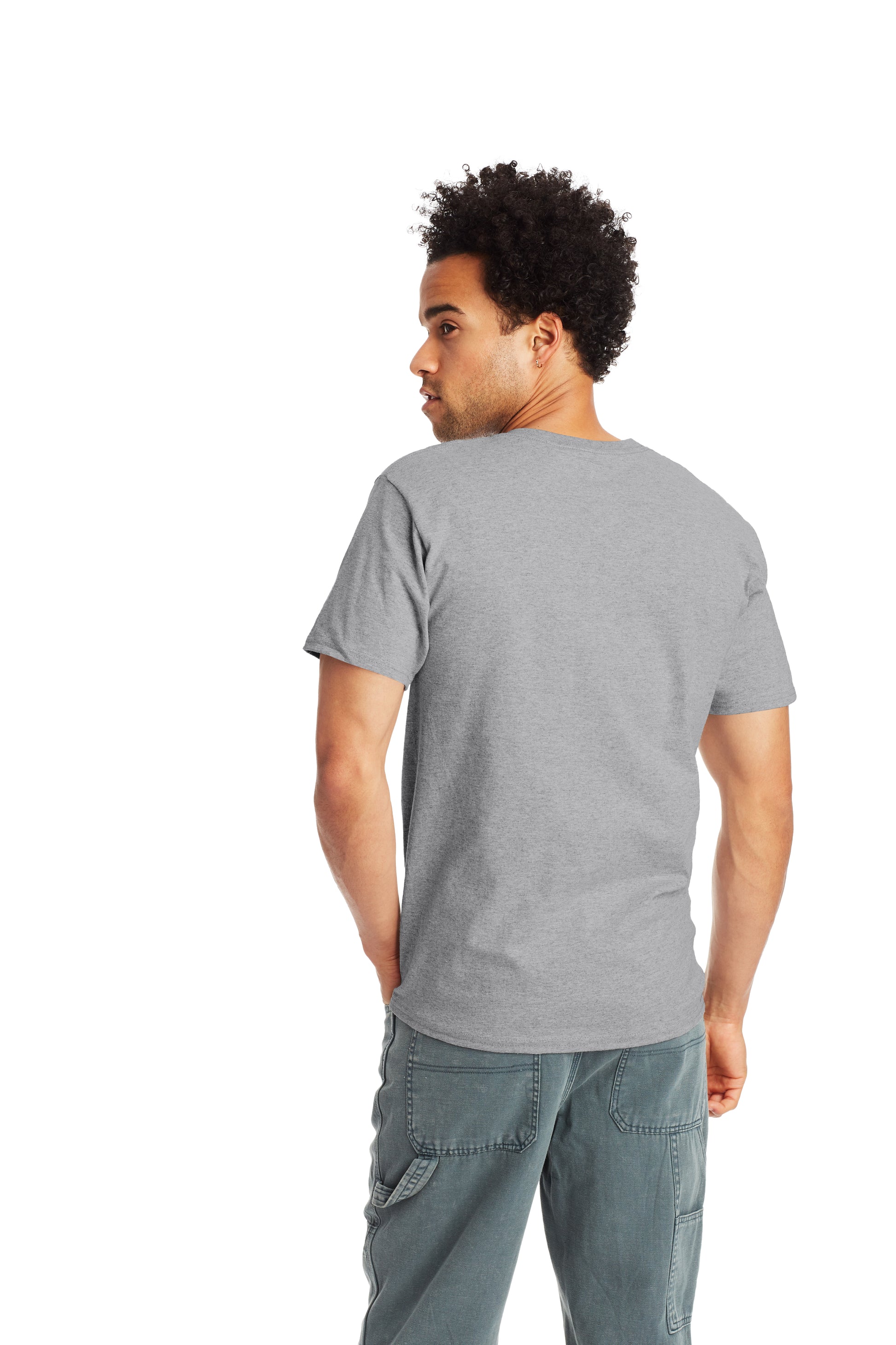 Authentic Short Sleeve Pocket Tee - Light Steel