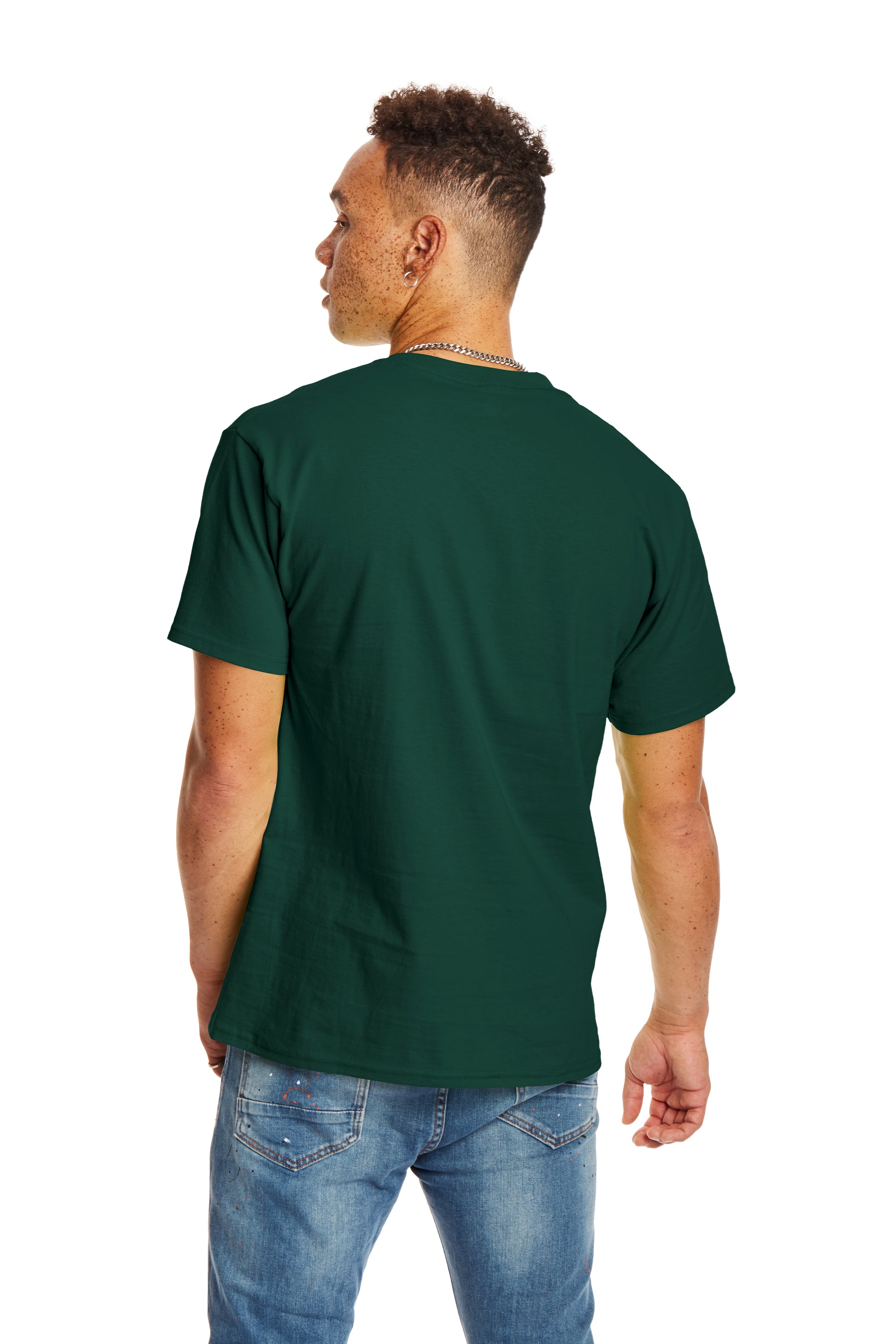 Authentic Short Sleeve Pocket Tee - Deep Forest