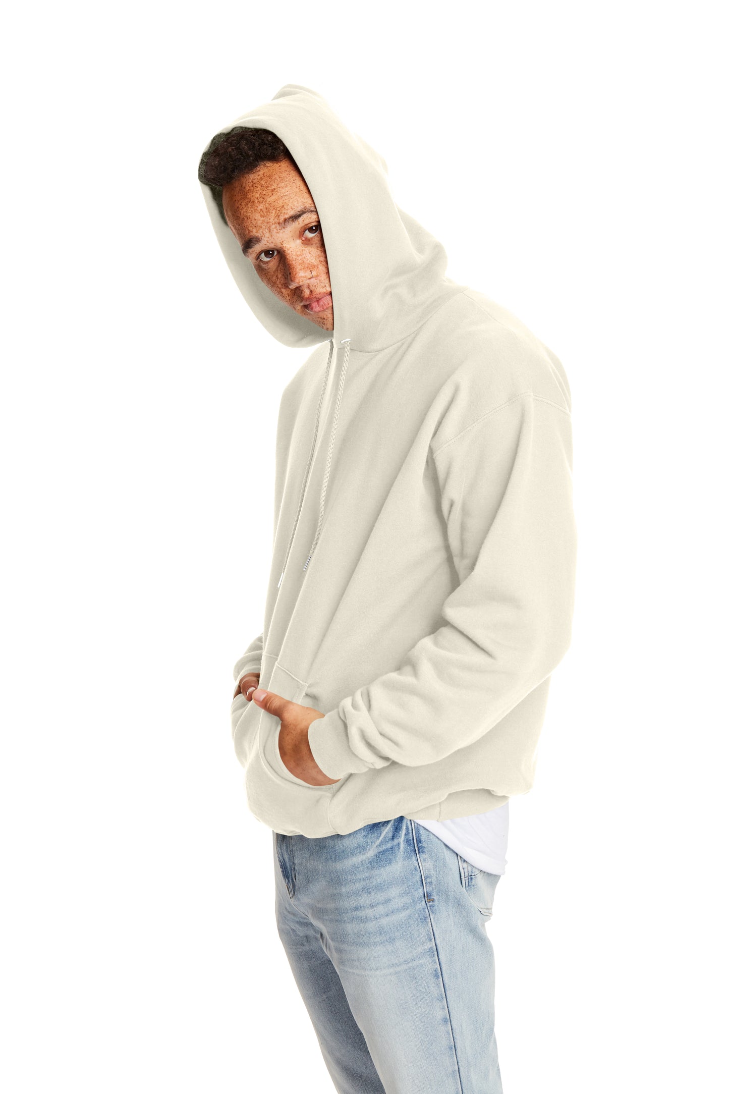 Ultimate Cotton® 90/10 Pullover Hoodie - Natural