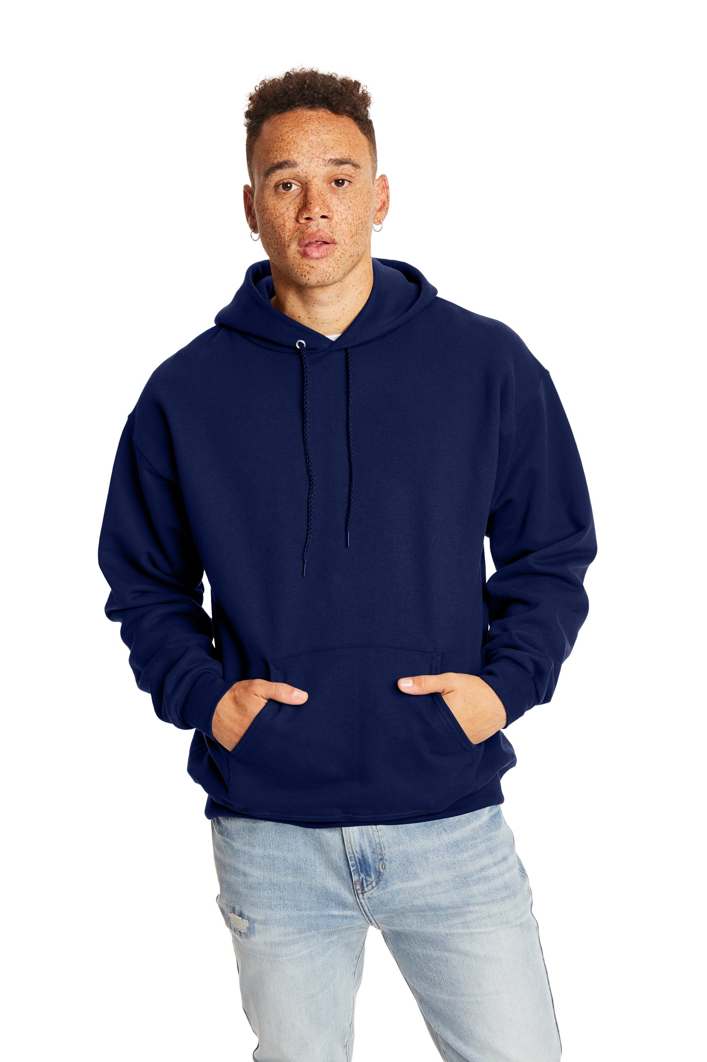 Ultimate Cotton® 90/10 Pullover Hoodie - Navy