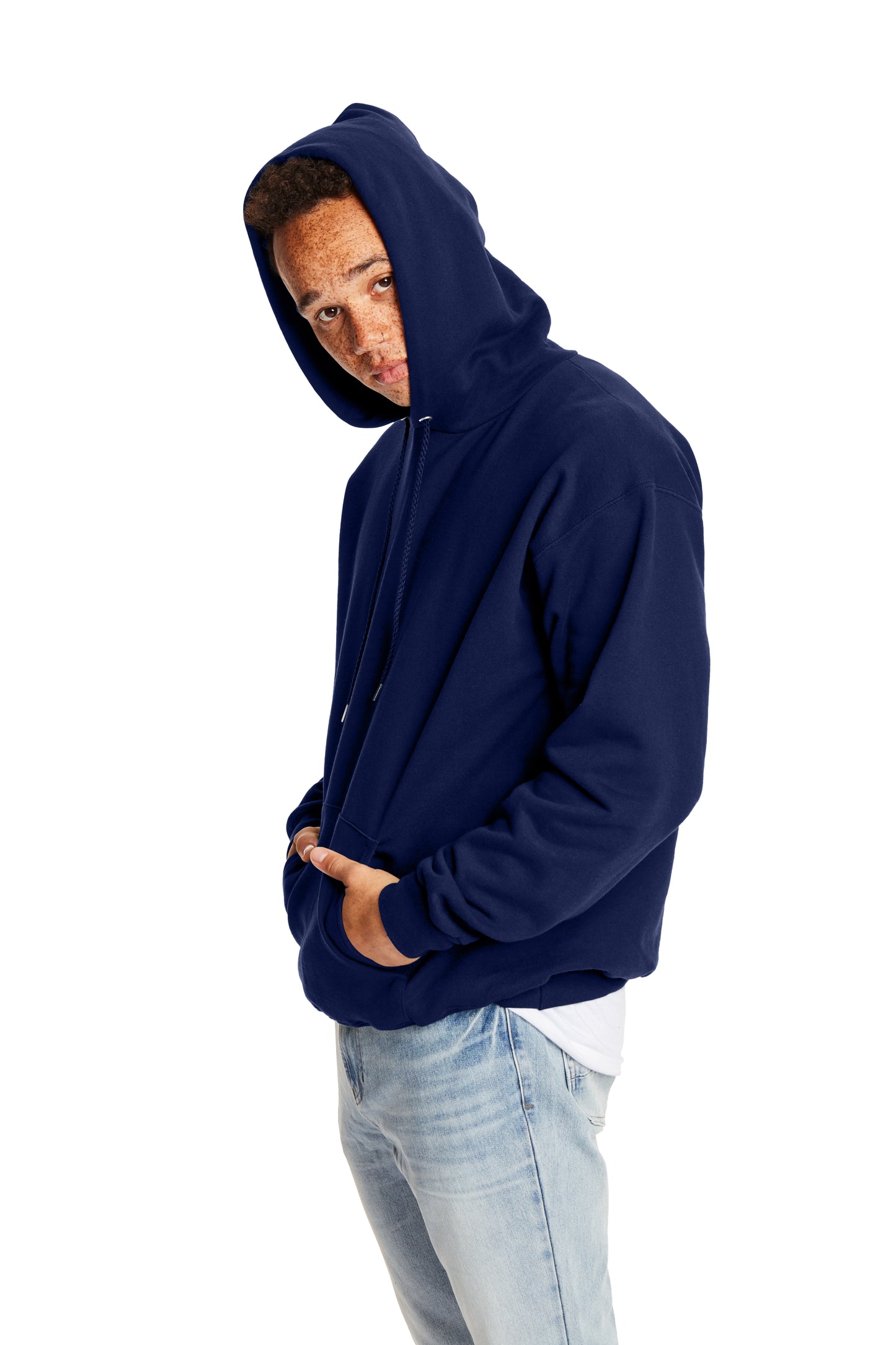 Ultimate Cotton® 90/10 Pullover Hoodie - Navy