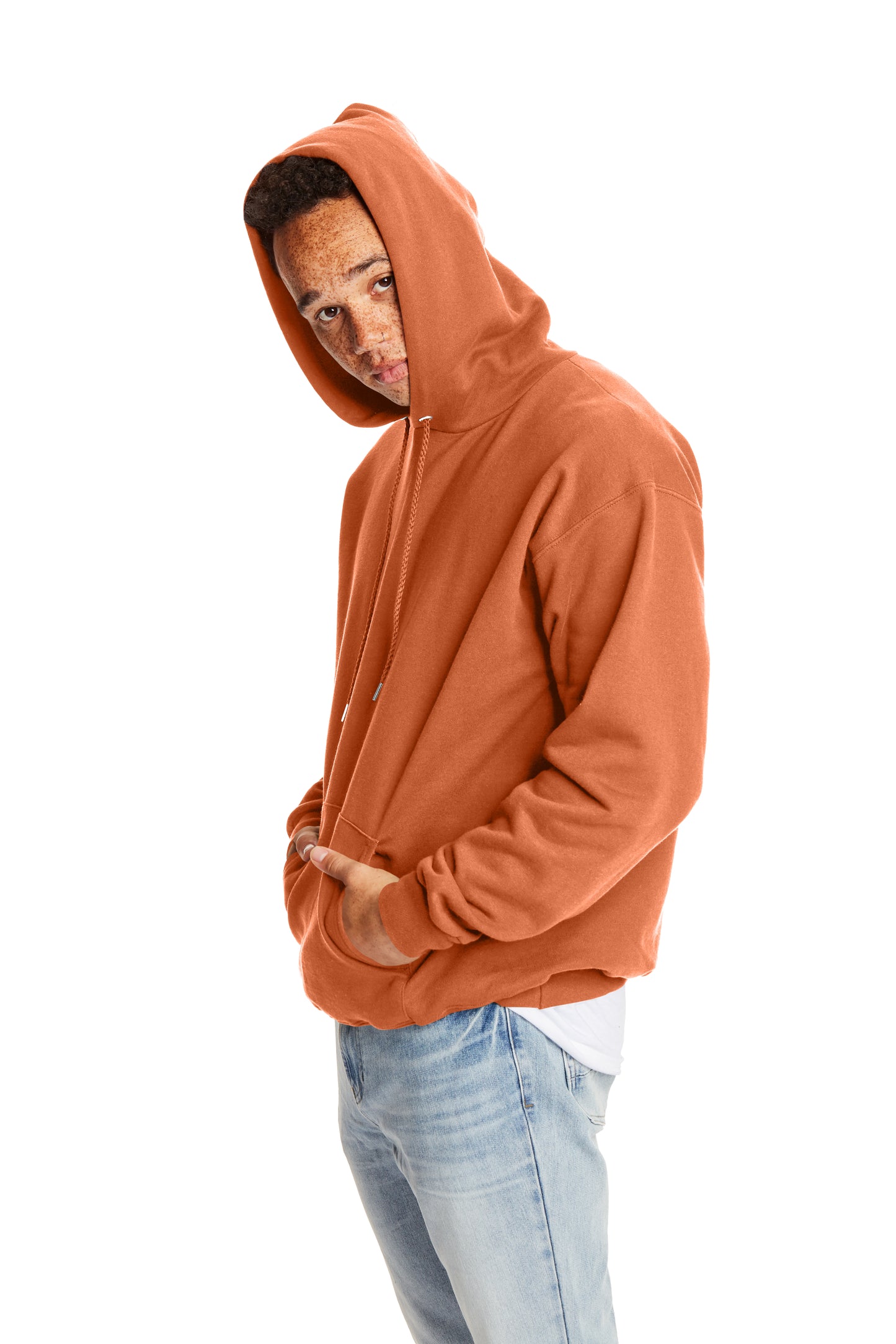 Ultimate Cotton® 90/10 Pullover Hoodie - Pumpkin