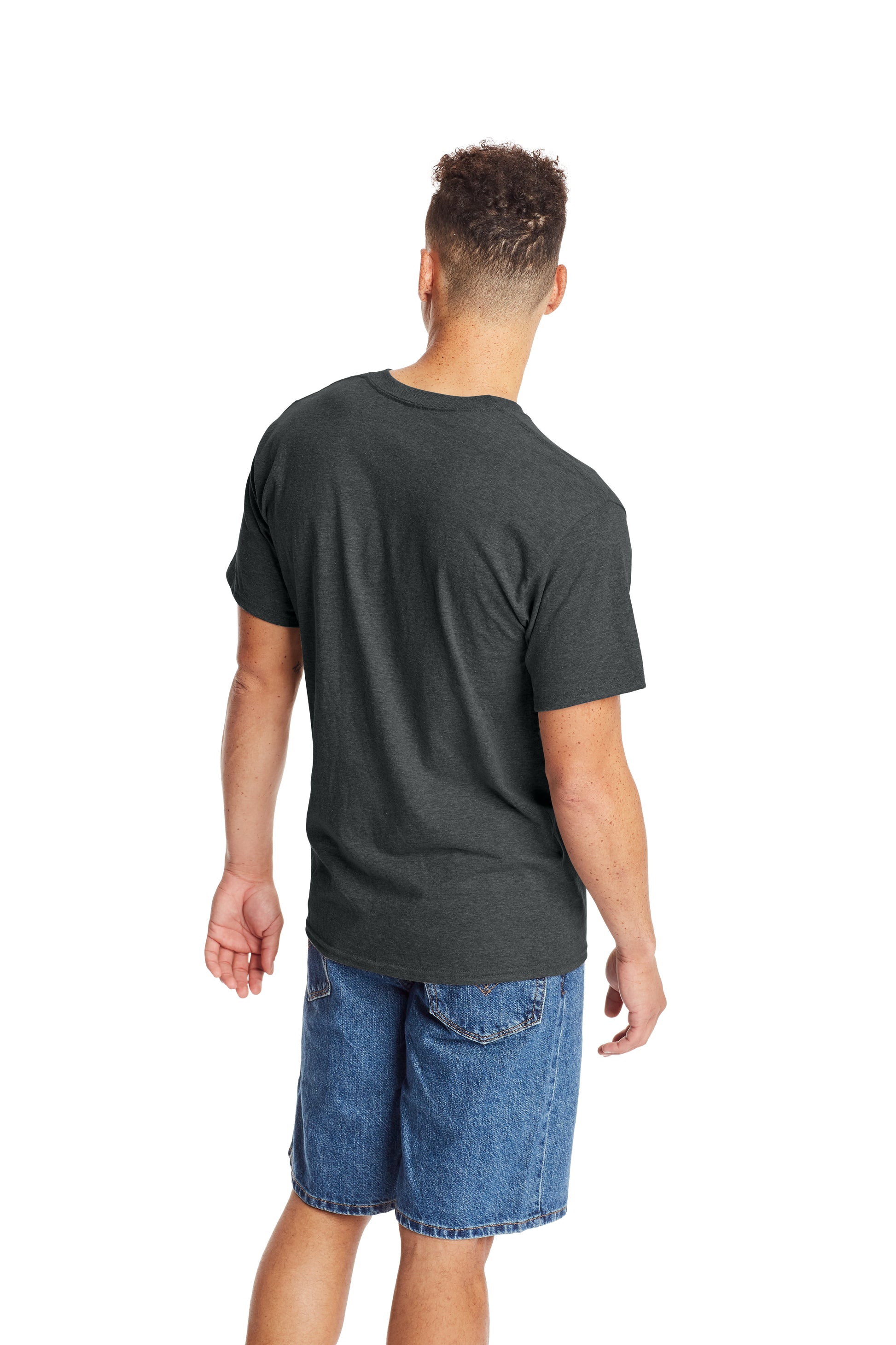 Beefy-T® Short Sleeve Tee - Charcoal Heather