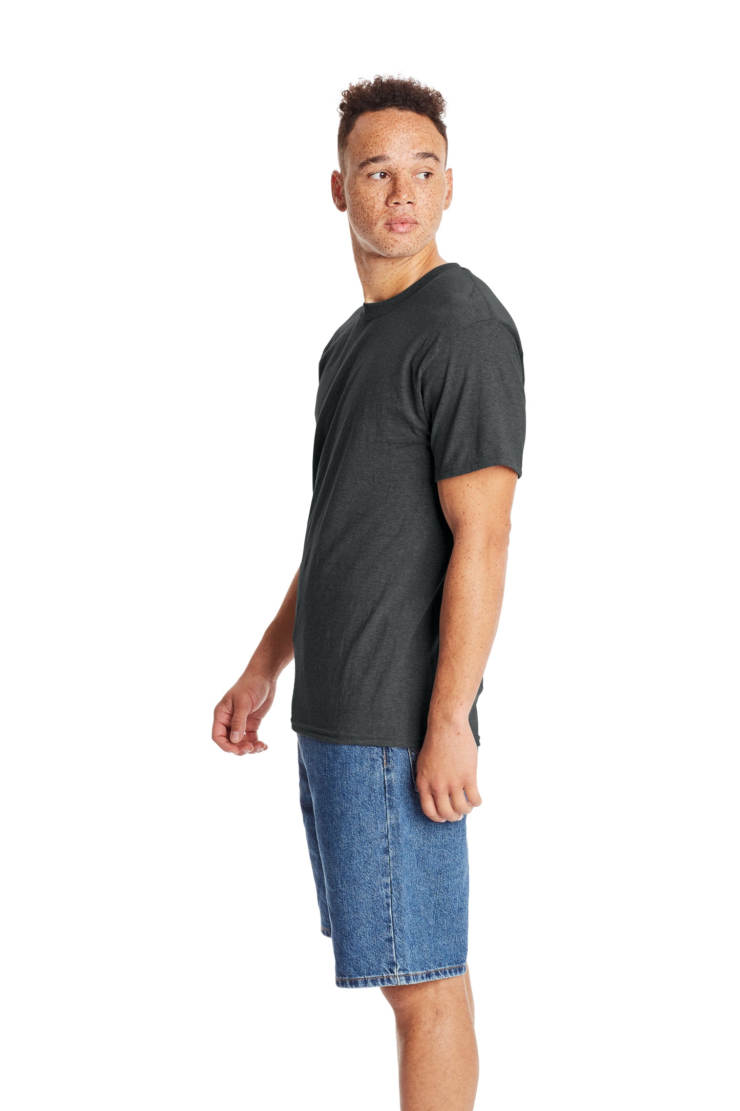 Beefy-T® Short Sleeve Tee - Charcoal Heather