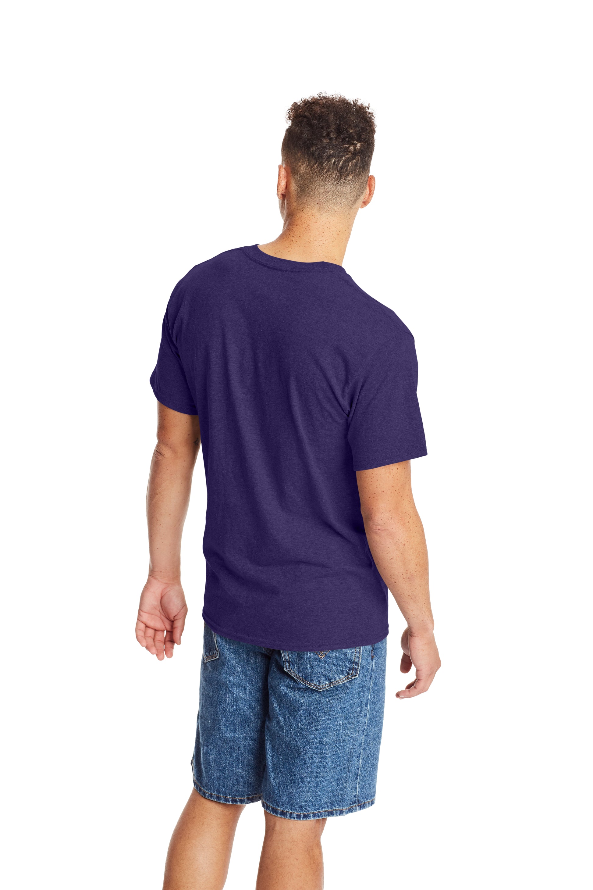 Beefy-T® Short Sleeve Tee - Grape Smash Heather