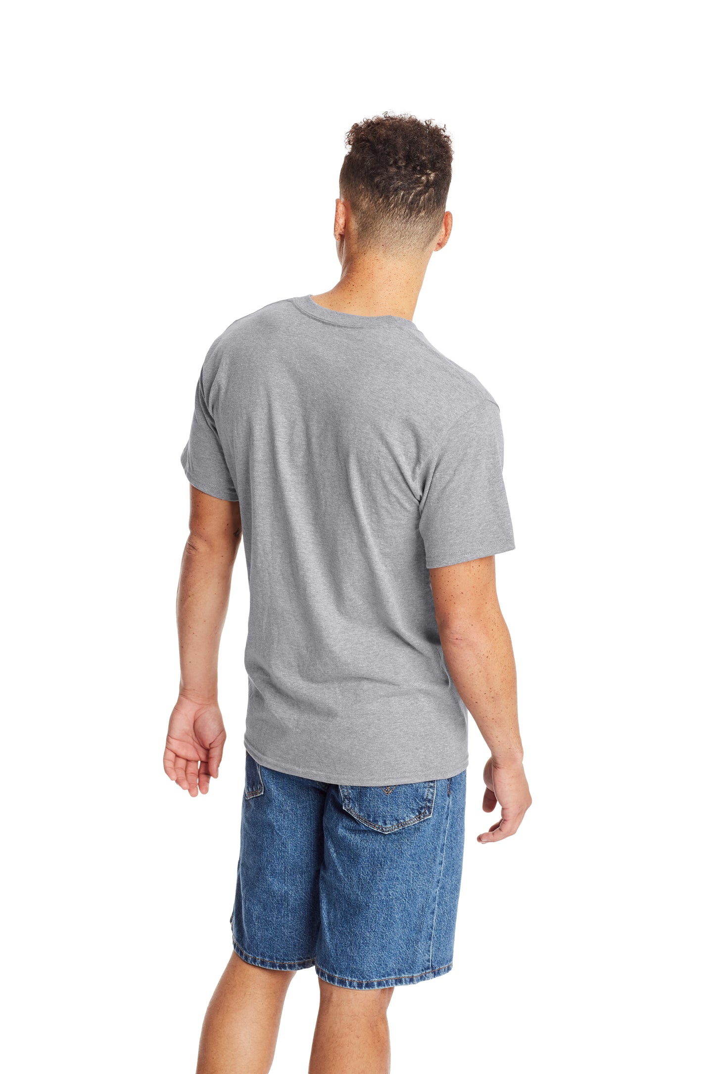 Beefy-T® Short Sleeve Tee - Light Steel
