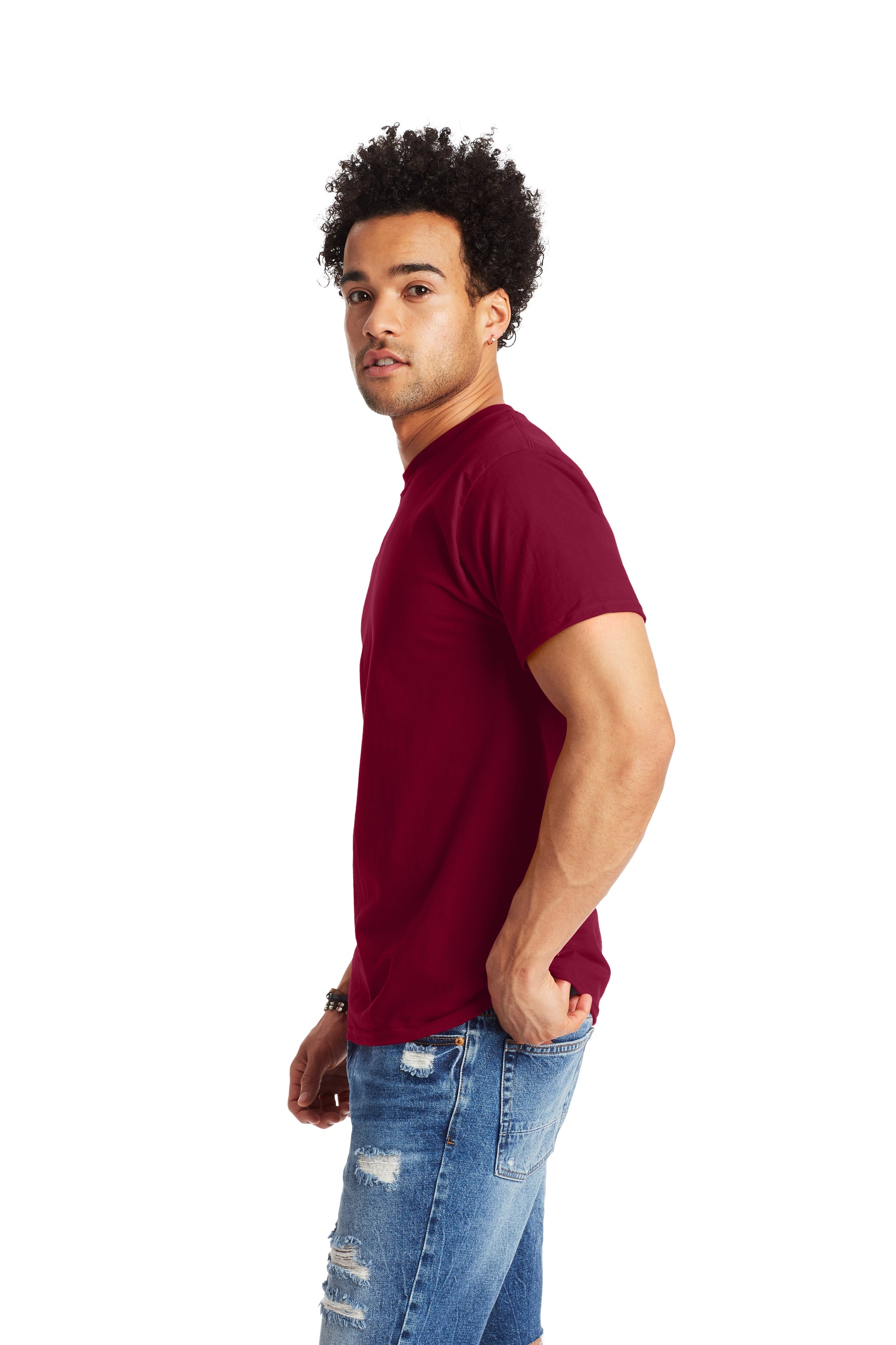 Beefy-T® Short Sleeve Tee - Cardinal