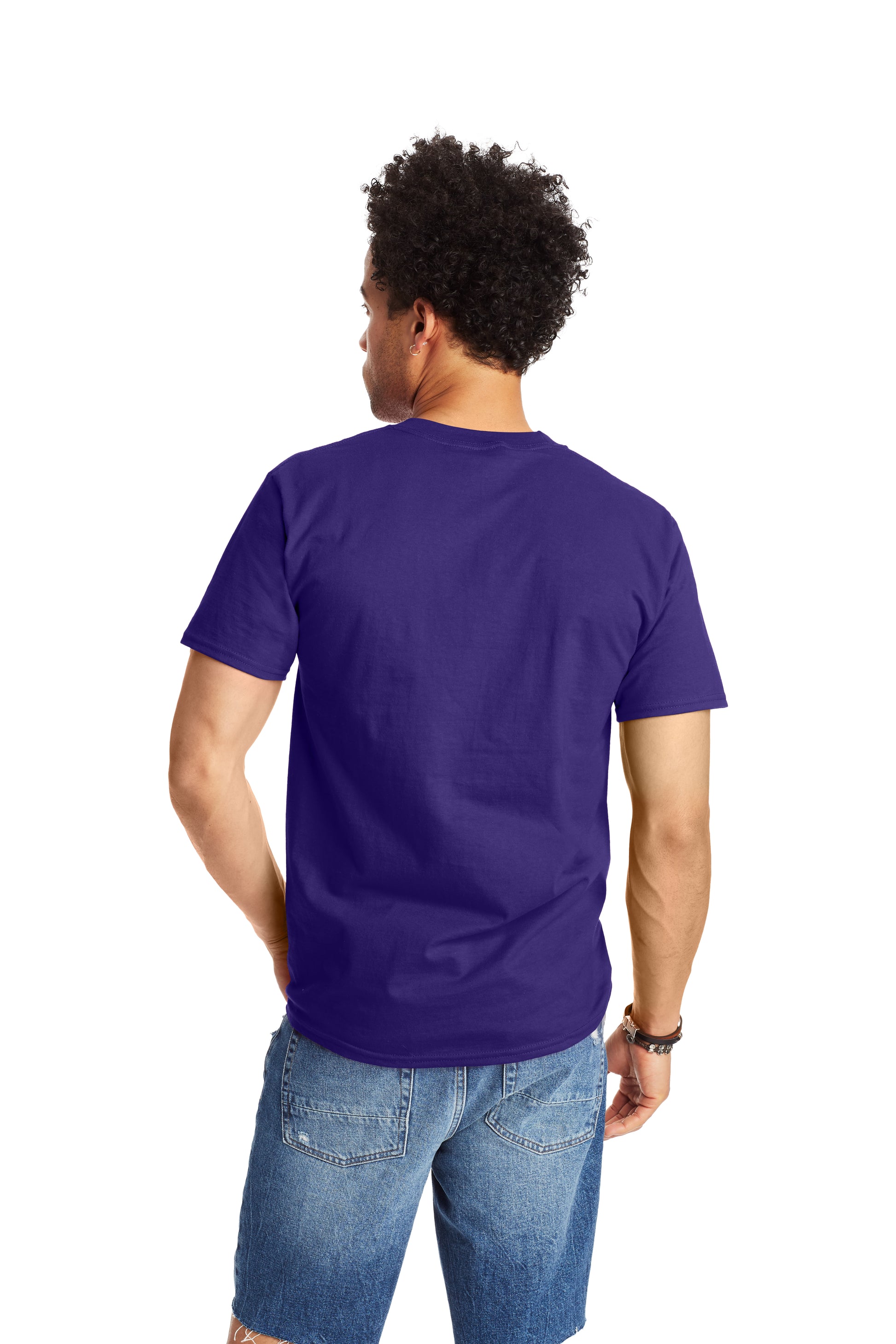 Beefy-T® Short Sleeve Tee - Purple