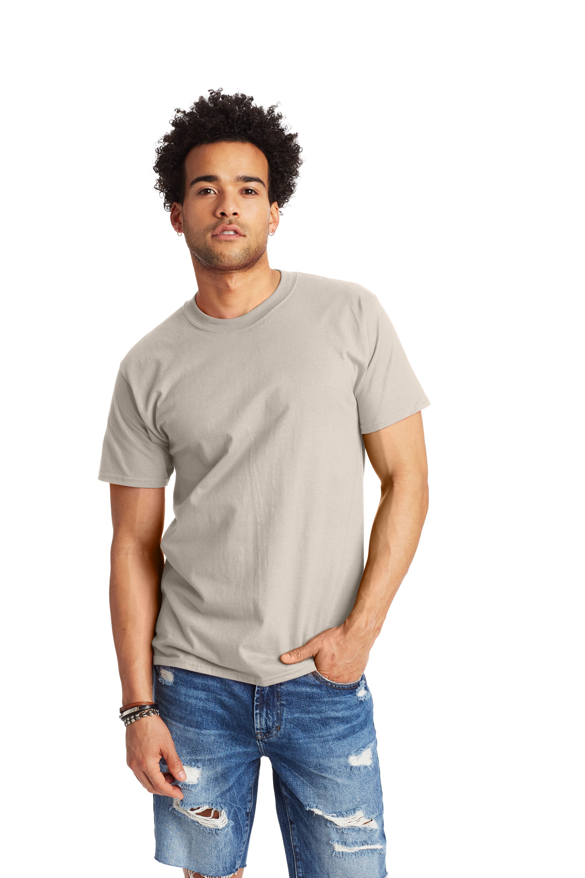 Beefy-T® Short Sleeve Tee - Sand