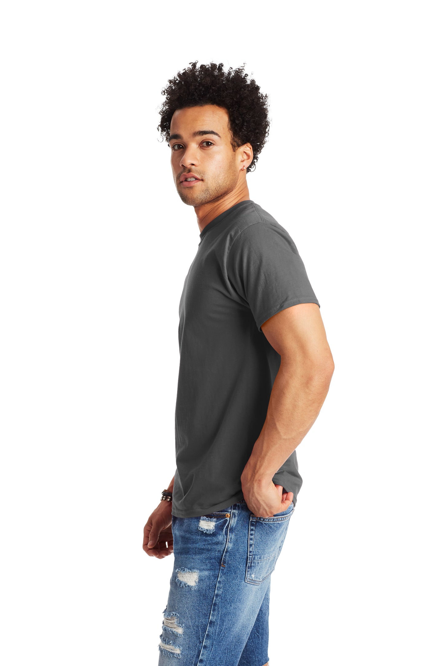 Beefy-T® Short Sleeve Tee - Smoke Gray