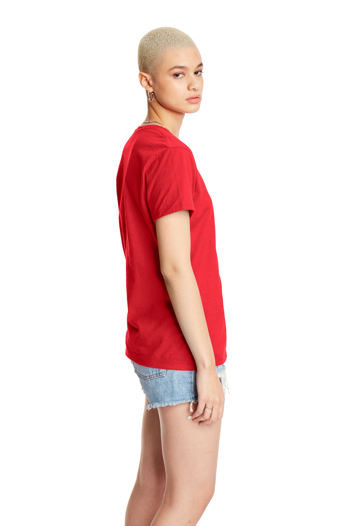 Women's Perfect-T Short Sleeve Tee - Athletic Red