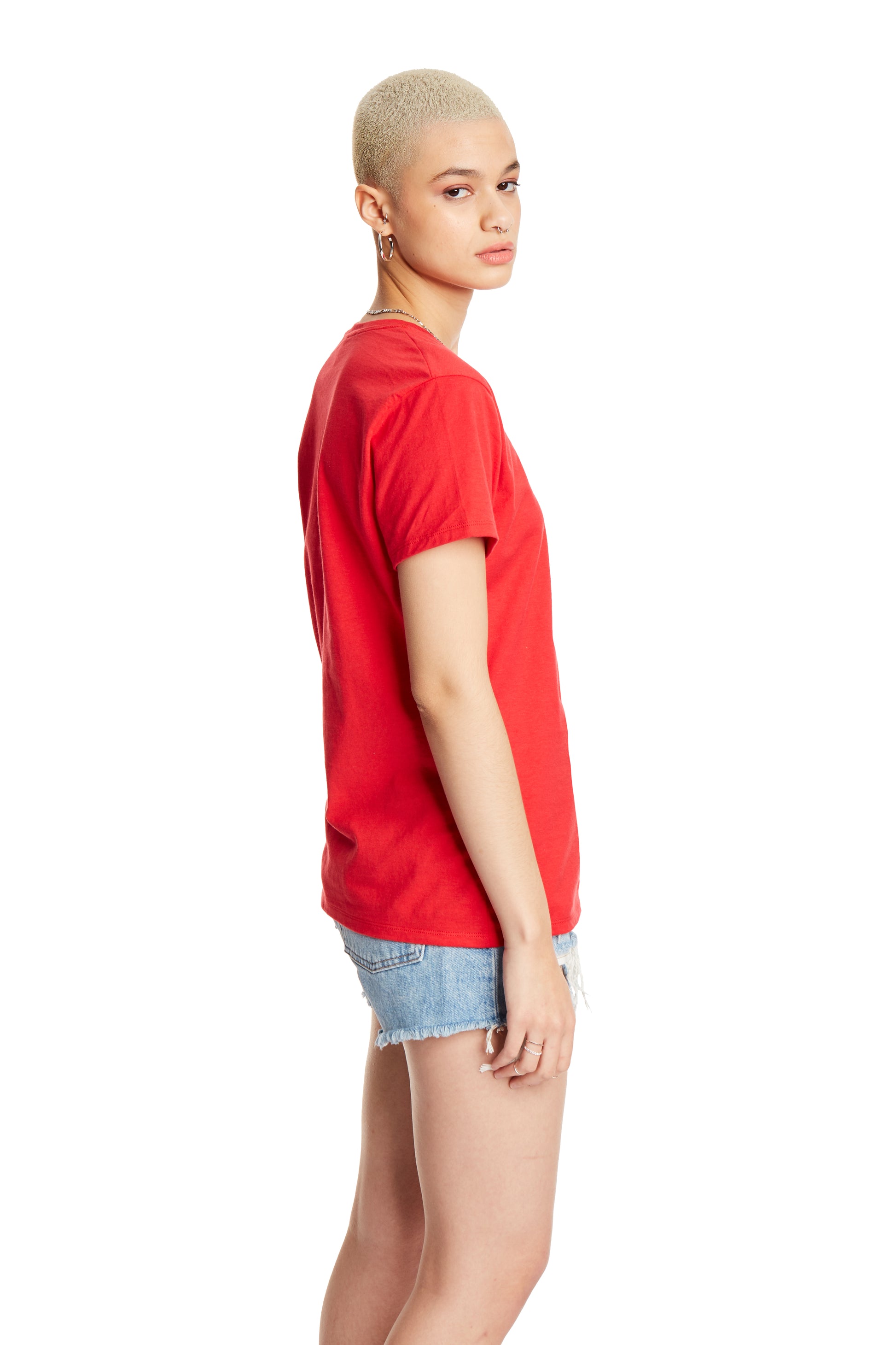 Women's Perfect-T Short Sleeve Tee - Deep Red