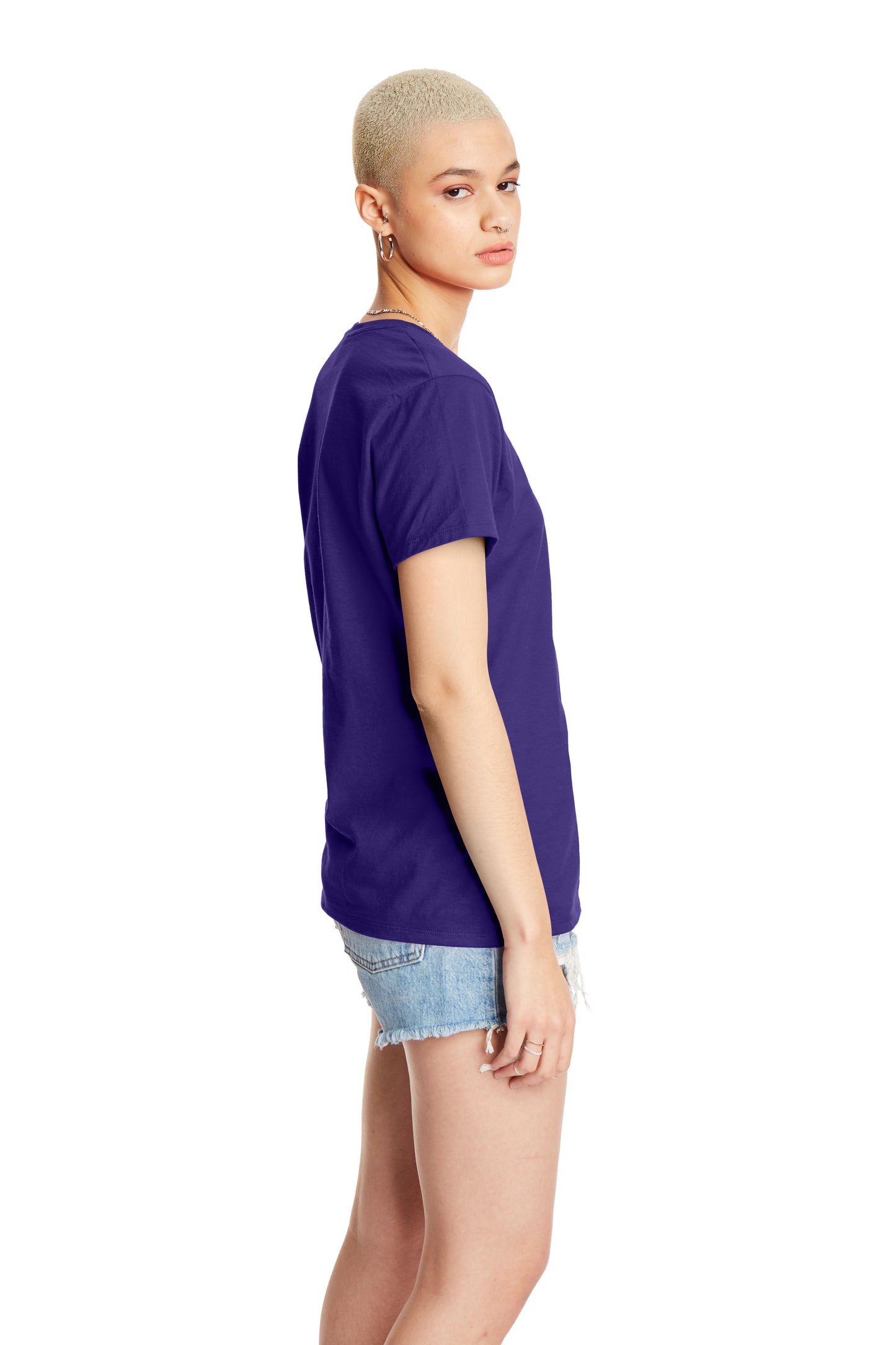 Women's Perfect-T Short Sleeve Tee - Purple