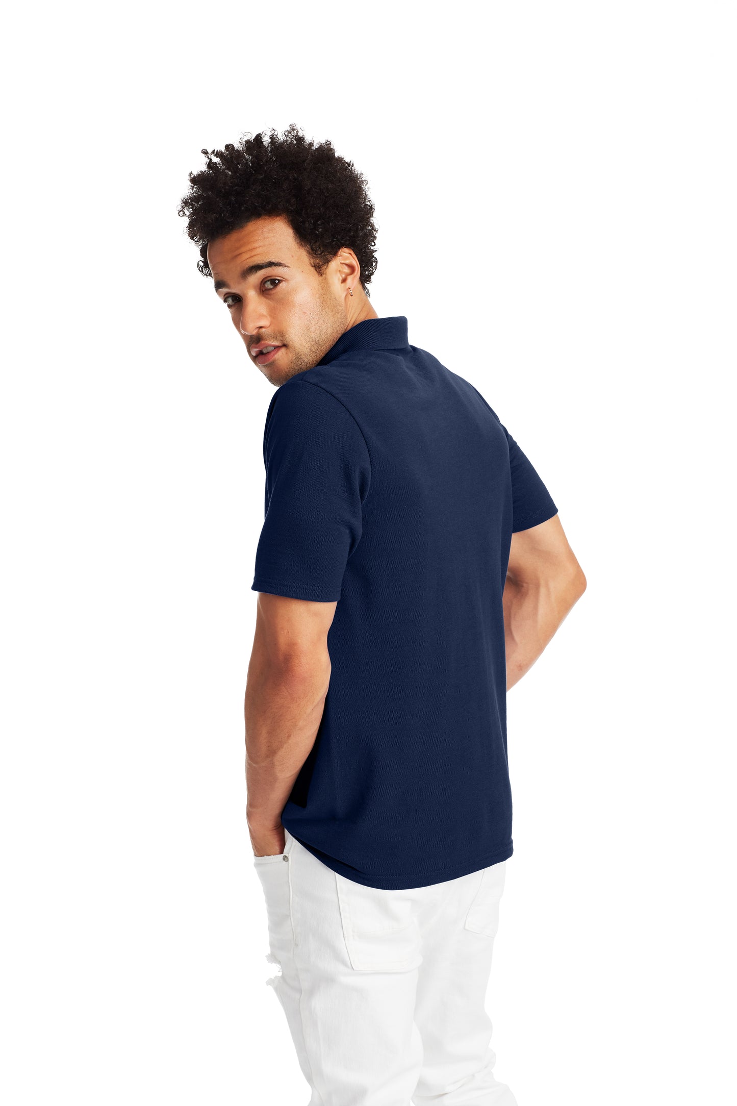 Men's X-Temp® Pique Polo Shirt - Navy
