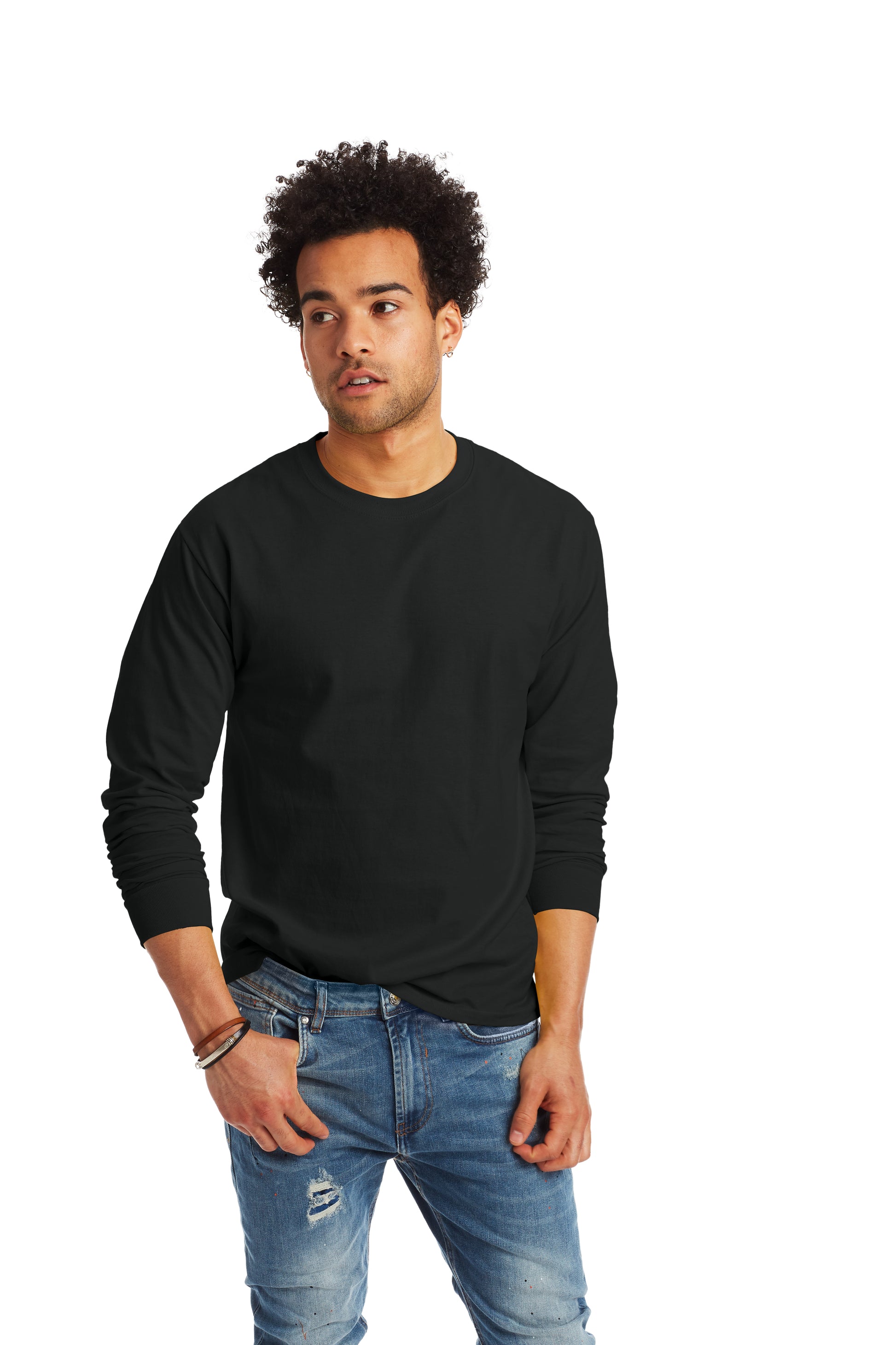 Authentic Long Sleeve Tee - Black