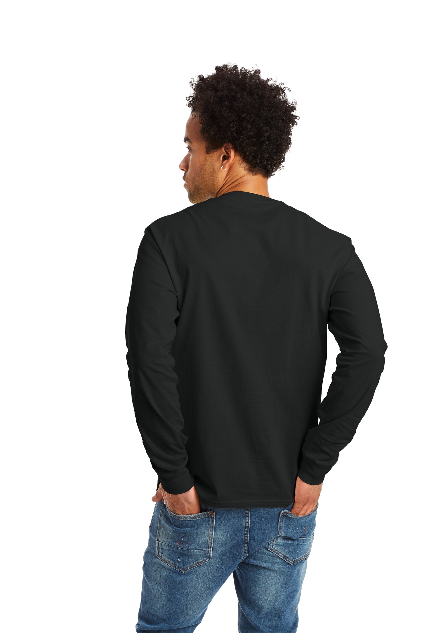 Authentic Long Sleeve Tee - Black