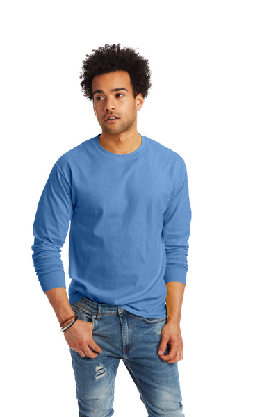 Authentic Long Sleeve Tee - Carolina Blue