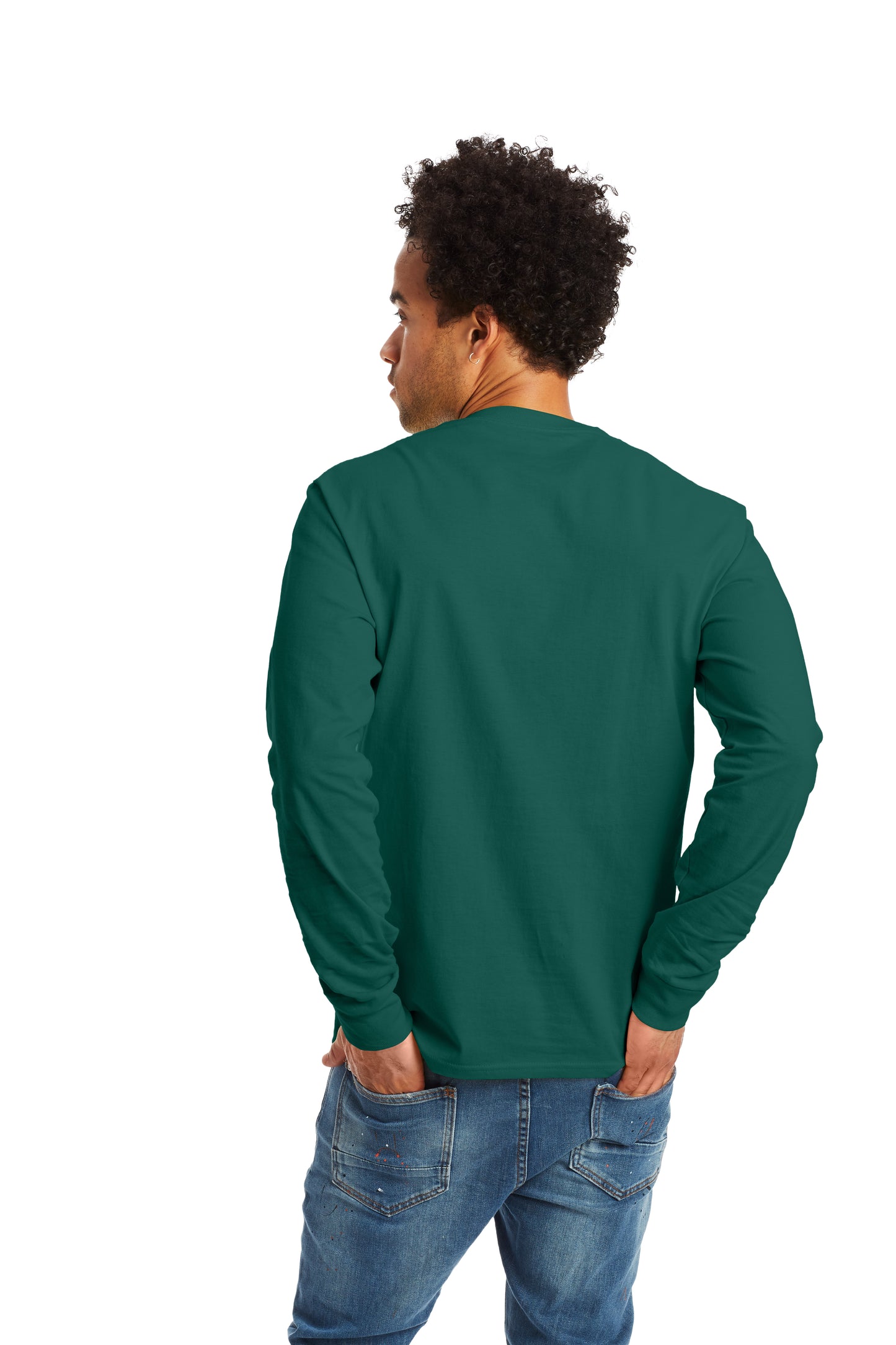 Authentic Long Sleeve Tee - Deep Forest