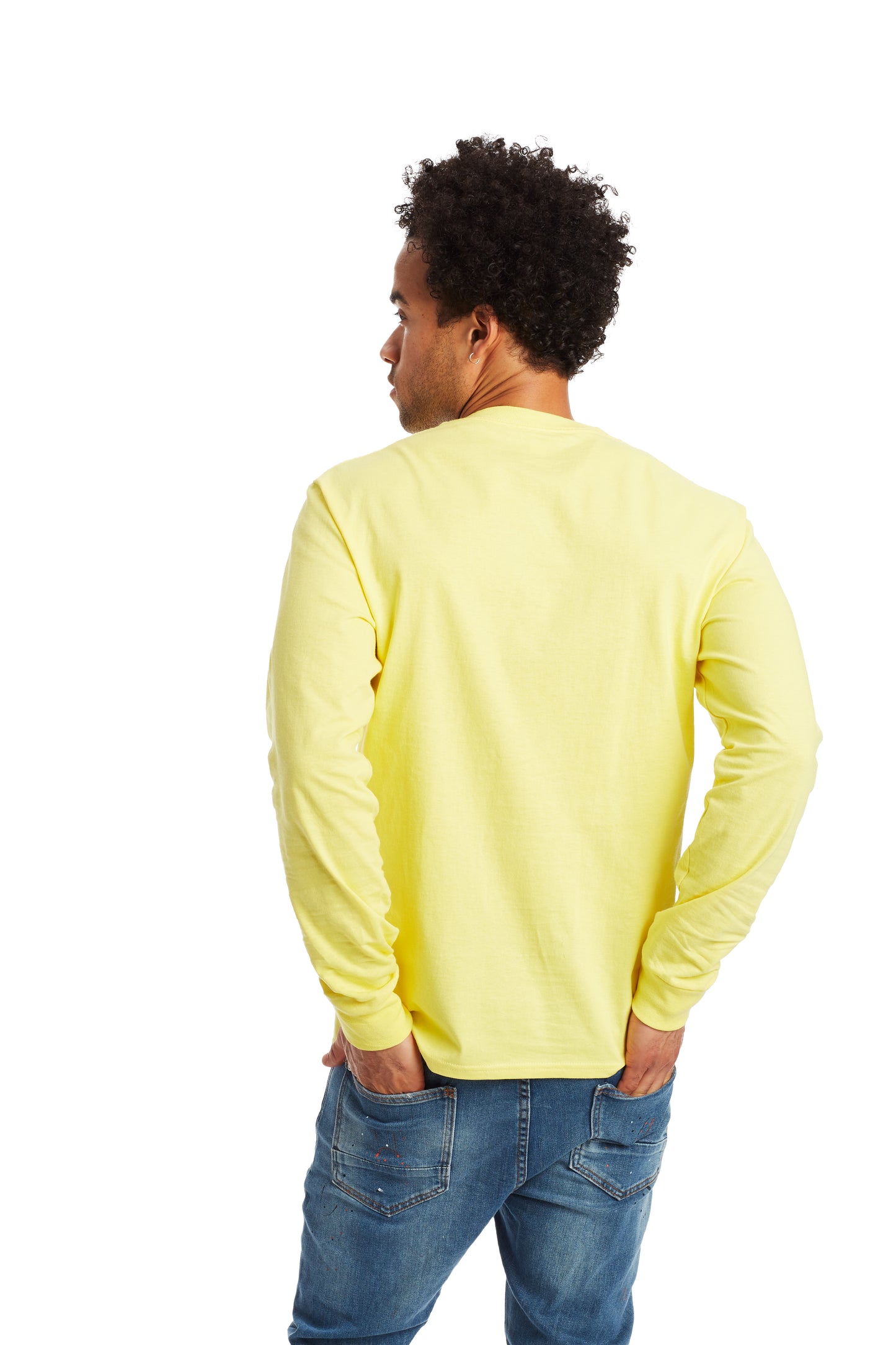 Authentic Long Sleeve Tee - Yellow