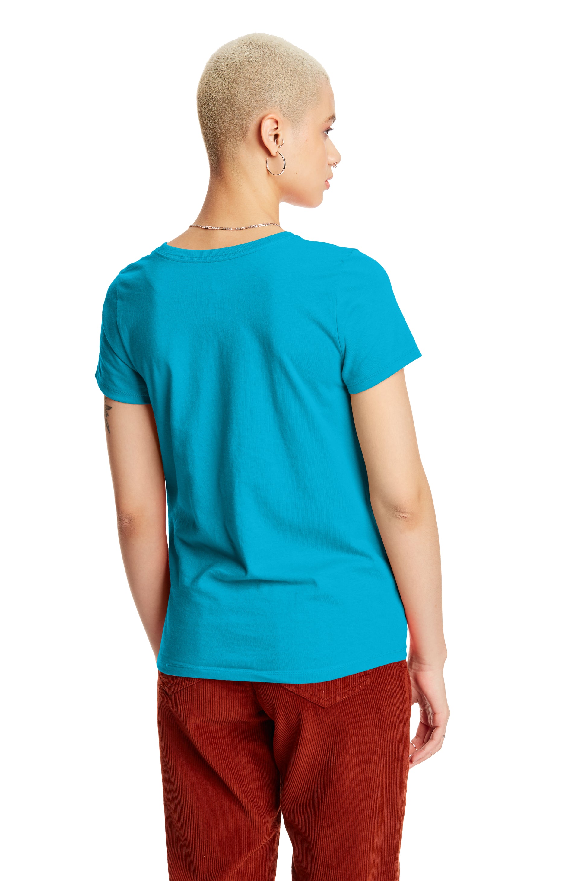 Women's  Short Sleeve Essential-T - Blue Horizon