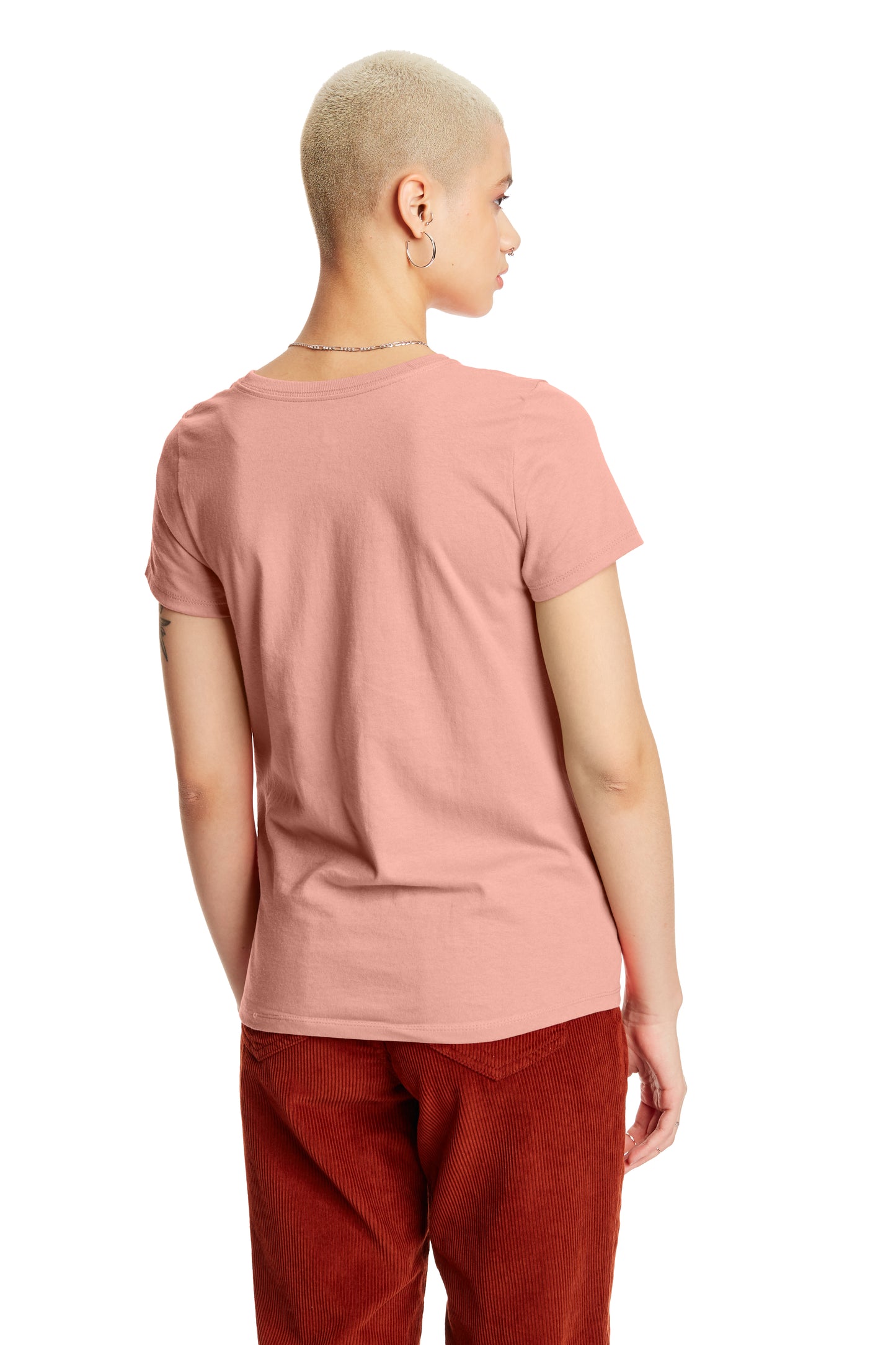 Women's  Short Sleeve Essential-T - Candy Orange