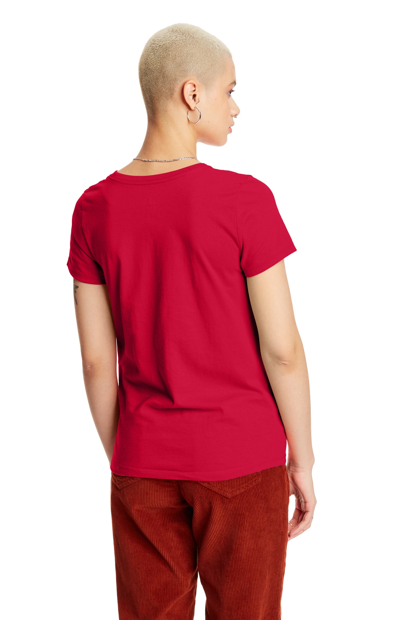 Women's  Short Sleeve Essential-T - Deep Red