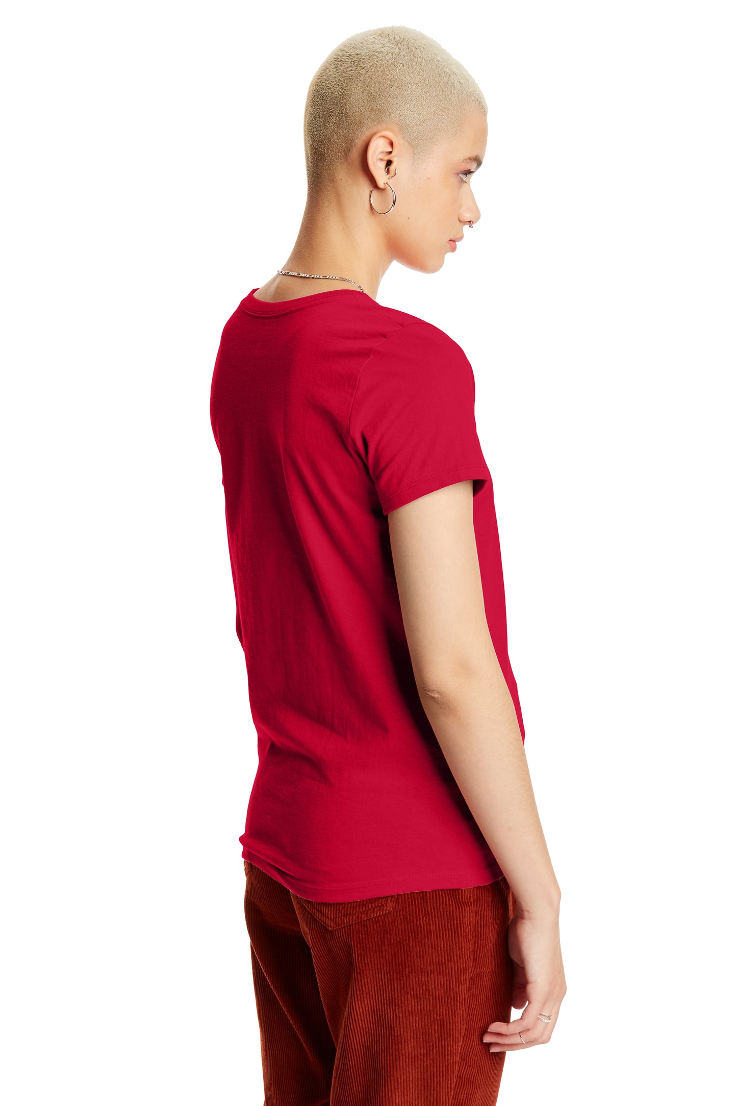 Women's  Short Sleeve Essential-T - Deep Red