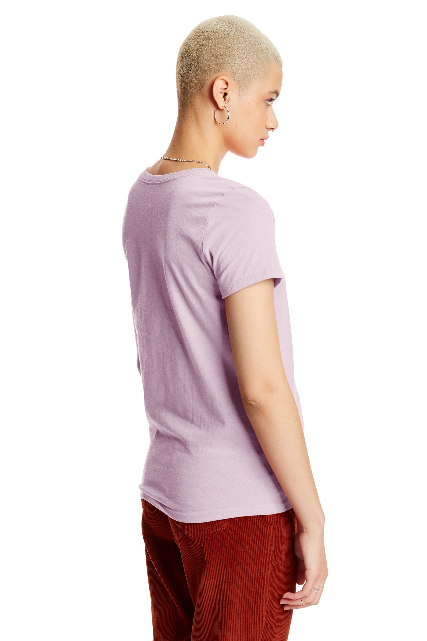 Women's  Short Sleeve Essential-T - Pale Pink