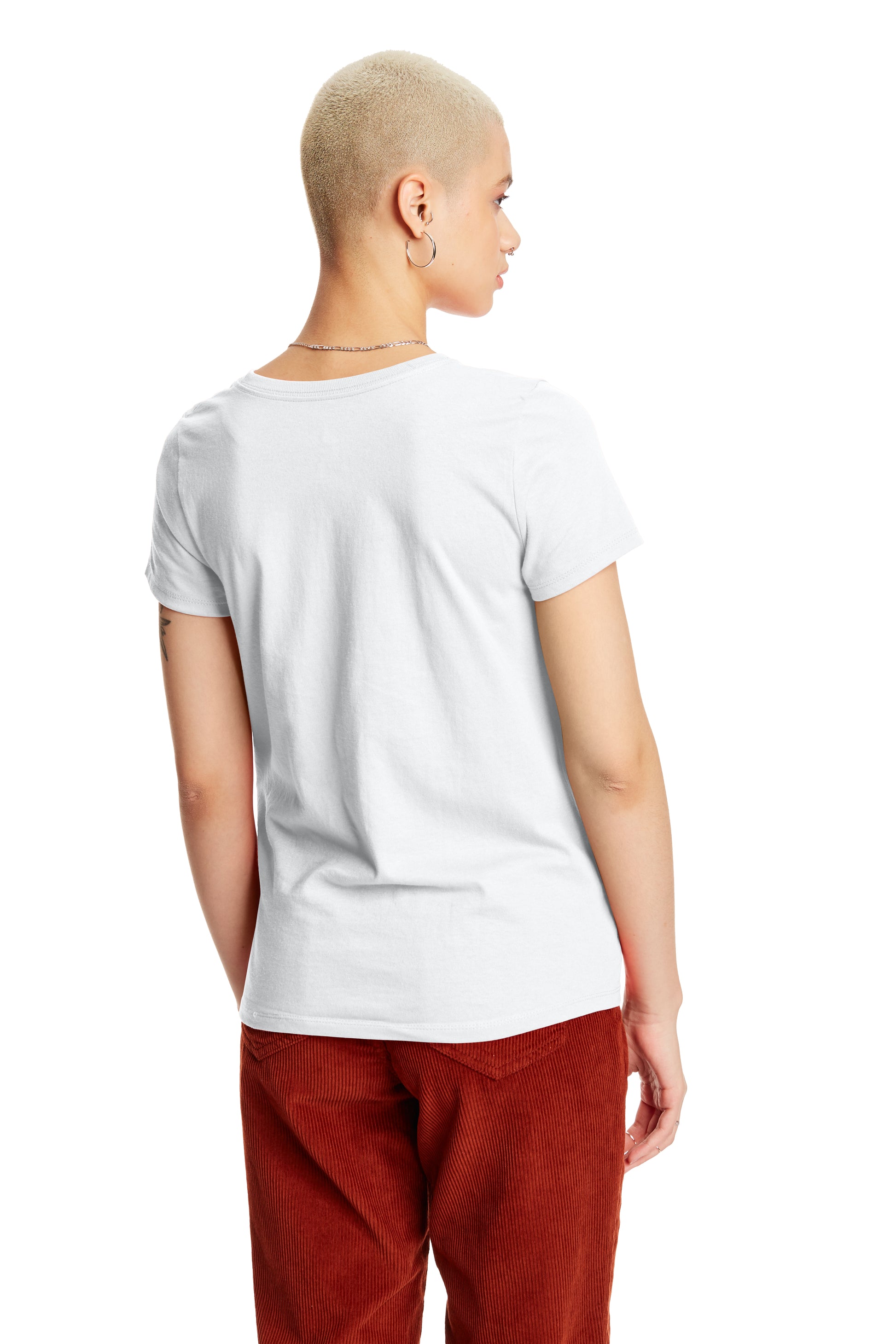 Women's  Short Sleeve Essential-T - White