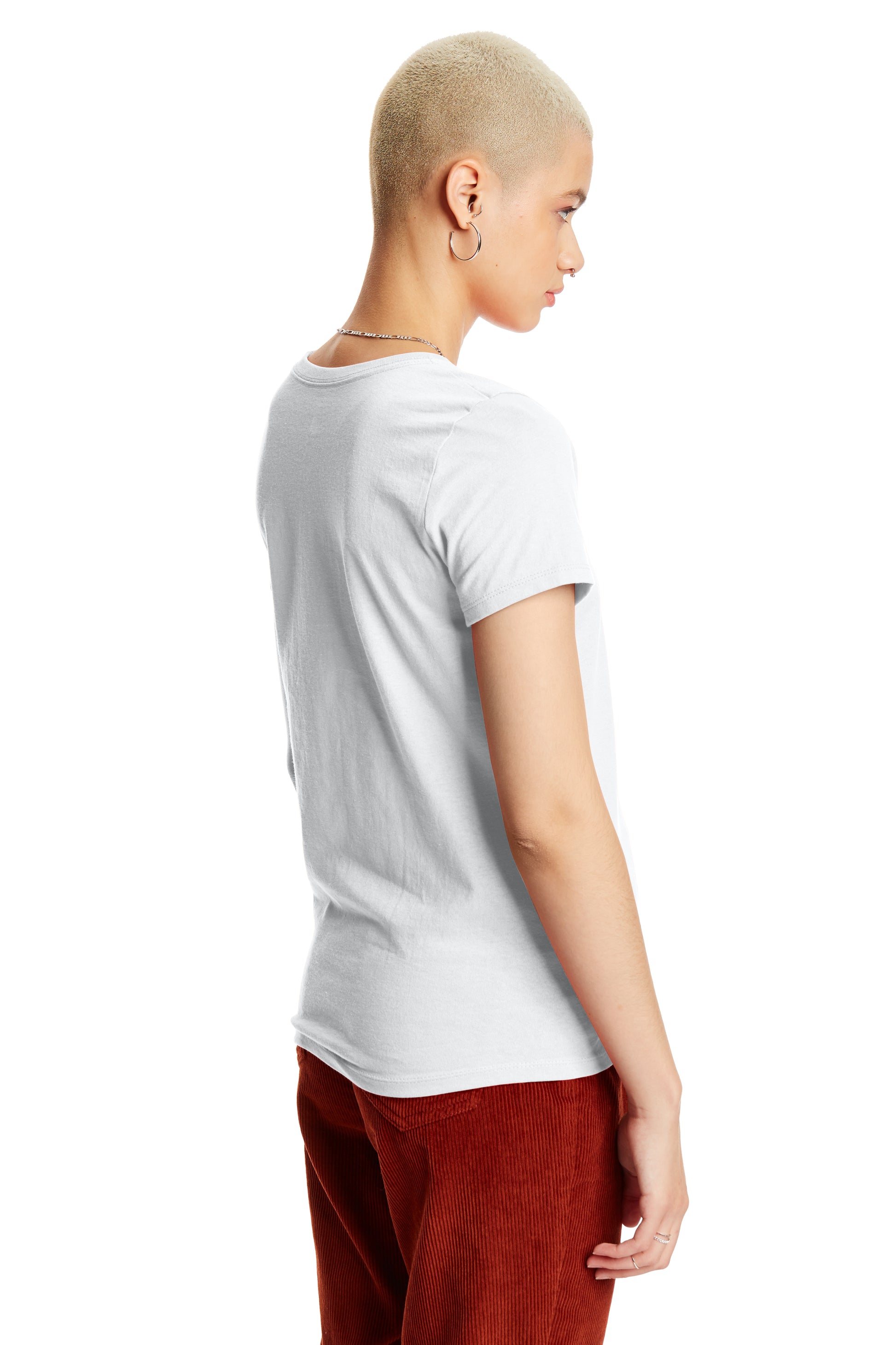 Women's  Short Sleeve Essential-T - White