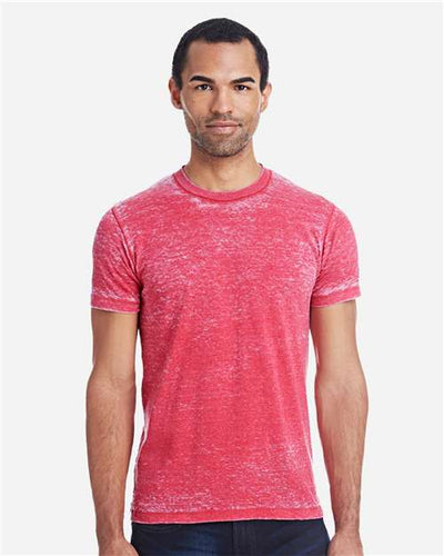 Colortone 1350 Ruby — on model front
