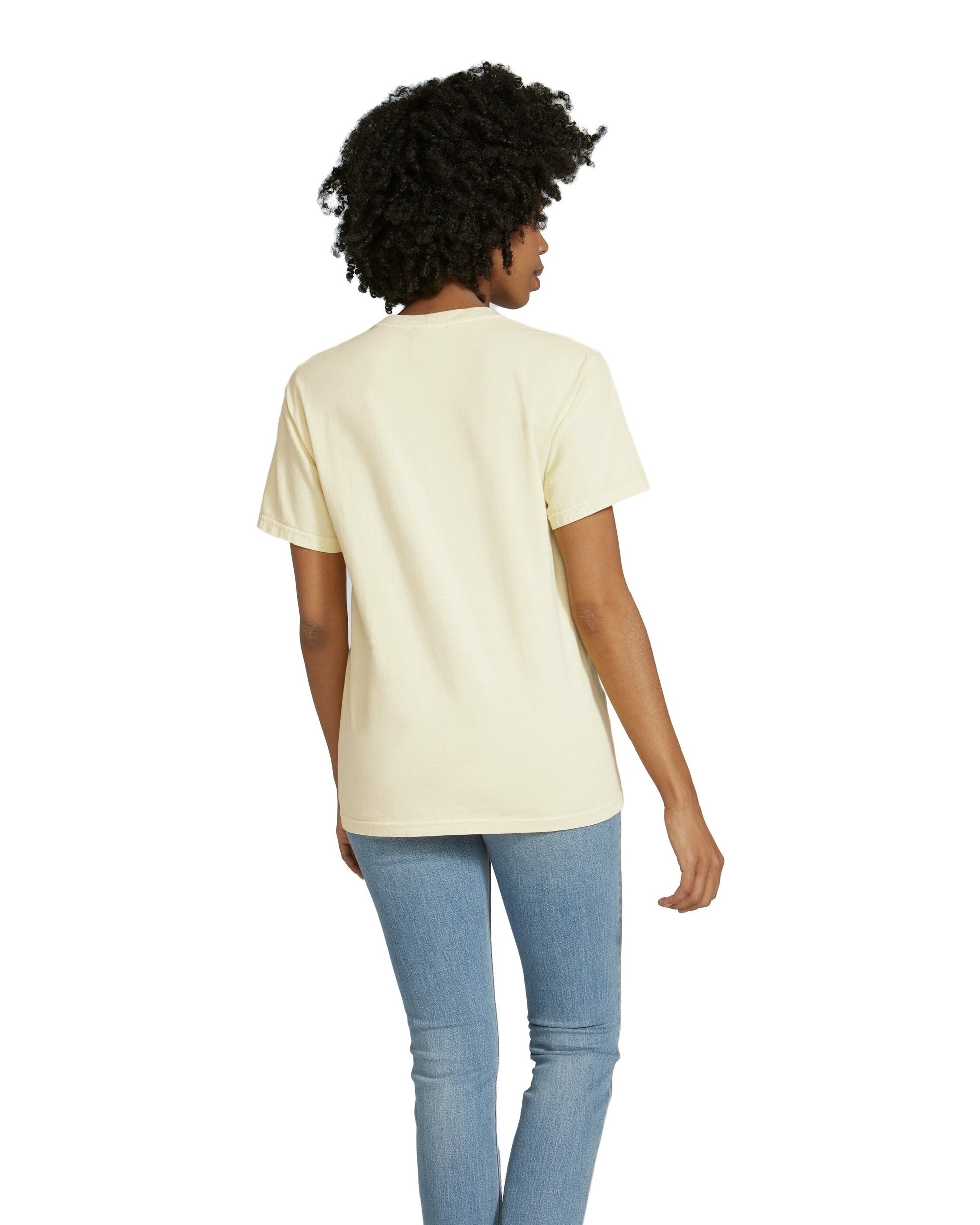Unisex Heavyweight RS Pocket T-Shirt - Ivory