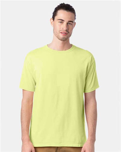 ComfortWash by Hanes GDH100 Chic Lime — on model front