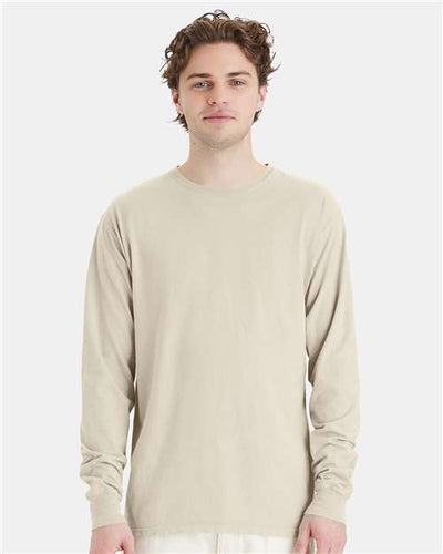 ComfortWash by Hanes GDH200 Parchment — on model front