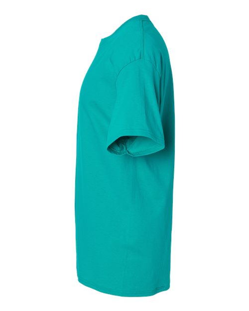 Hanes 5280 Athletic Teal — direct side