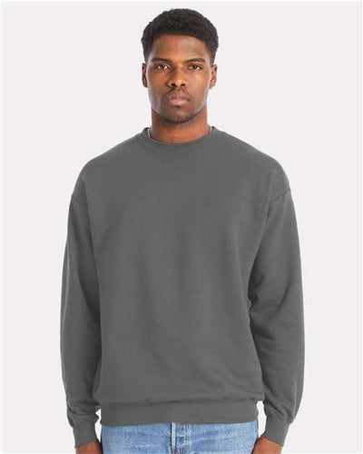 Hanes RS160 Smoke Grey — on model front