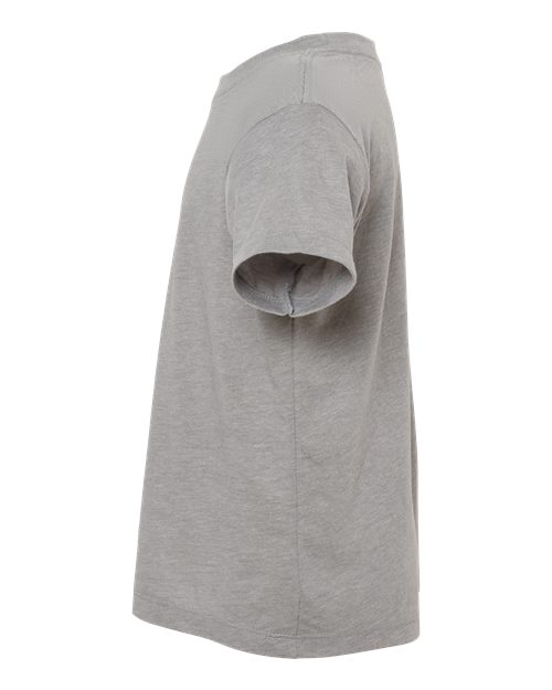BELLA + CANVAS 3413T Athletic Grey Triblend — direct side