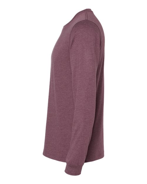BELLA + CANVAS 3501CVC Heather Maroon — direct side