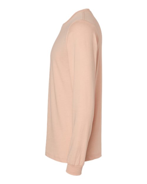 BELLA + CANVAS 3501CVC Heather Peach — direct side