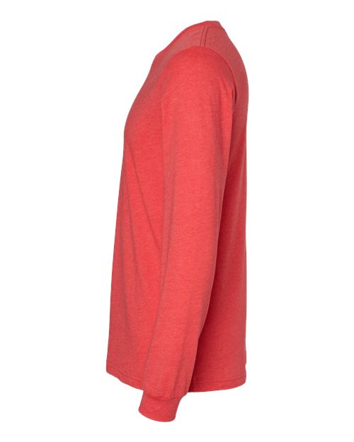 BELLA + CANVAS 3501CVC Heather Red — direct side