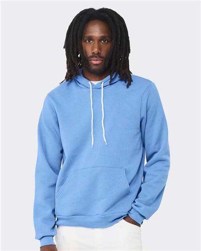 BELLA + CANVAS 3719 Carolina Blue — on model front
