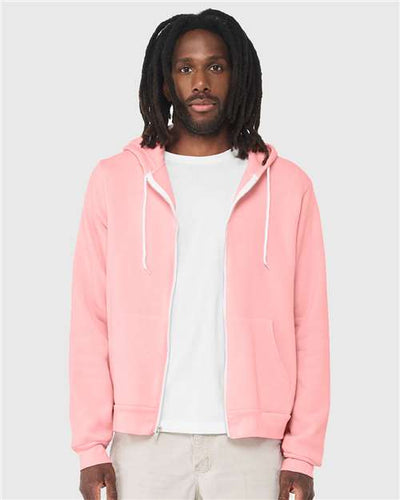 BELLA + CANVAS 3739 Pink — on model front