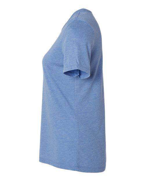 BELLA + CANVAS 6413 Blue Triblend — direct side