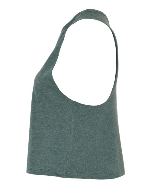 BELLA + CANVAS 6682 Heather Forest — direct side