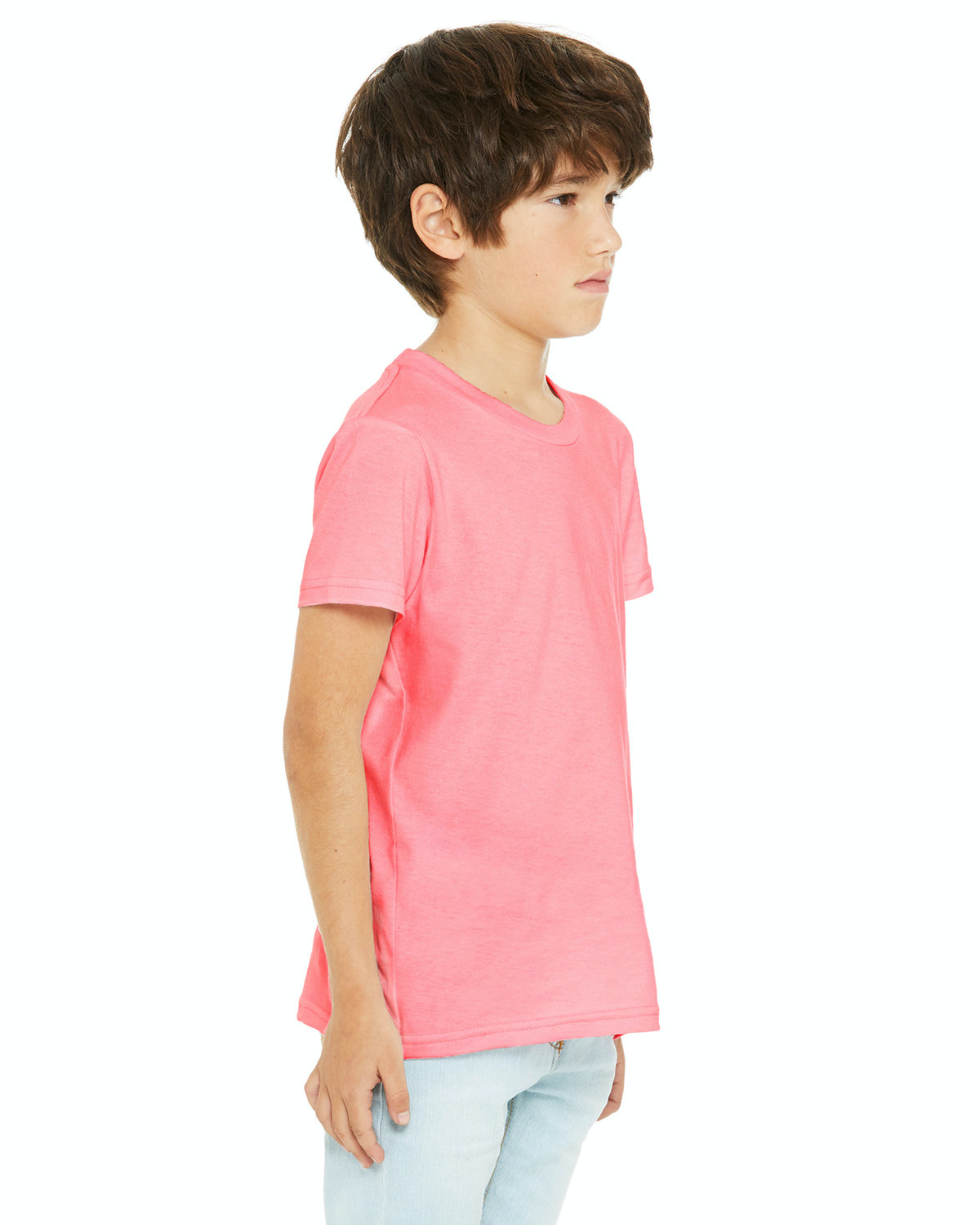Youth Jersey T-Shirt - Neon Pink