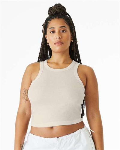 BELLA + CANVAS 1019 Solid Natural Blend — on model front