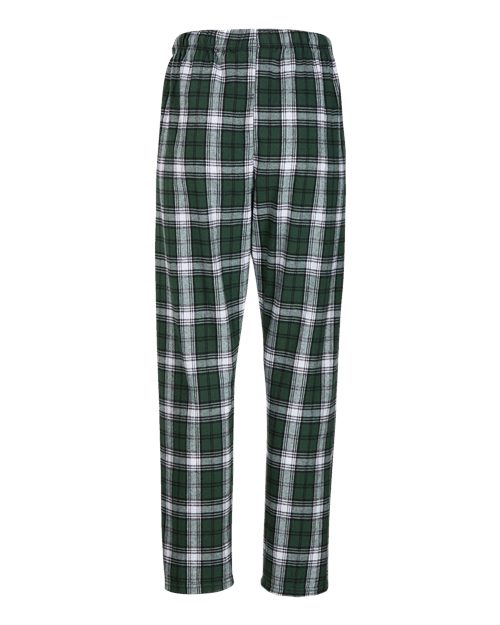 Boxercraft BW6620 Green/ White Plaid — back