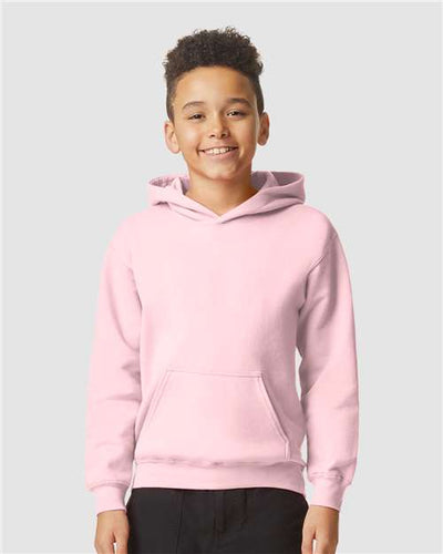 Gildan SF500B Light Pink — on model front